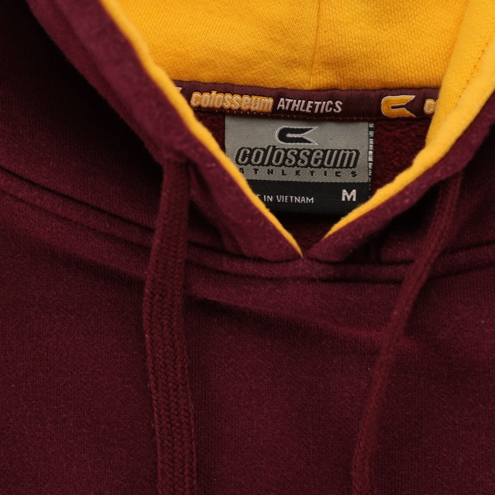 Colosseum Minnesota Golden Gophers Hoodie Mens Medium Maroon Gold Pullover NCAA - Picture 2 of 10